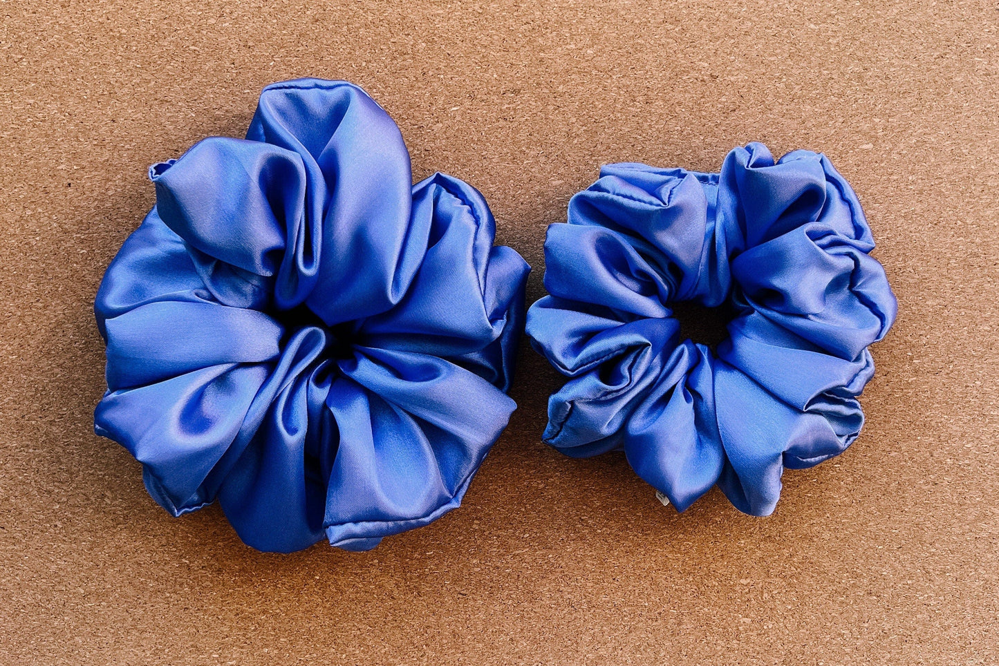 purple satin scrunchie I XL scrunchies I gift for her | bridesmaids gift | birthday gift