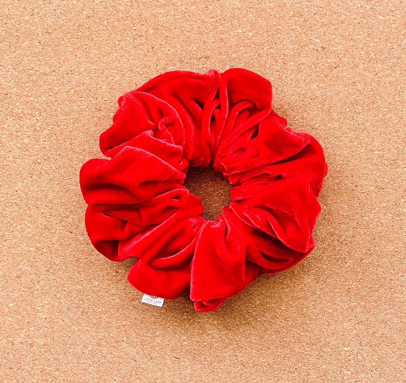 Red Velour Scrunchie | Santa scrunchie | scrunchies | velour scrunchies | gifts for her