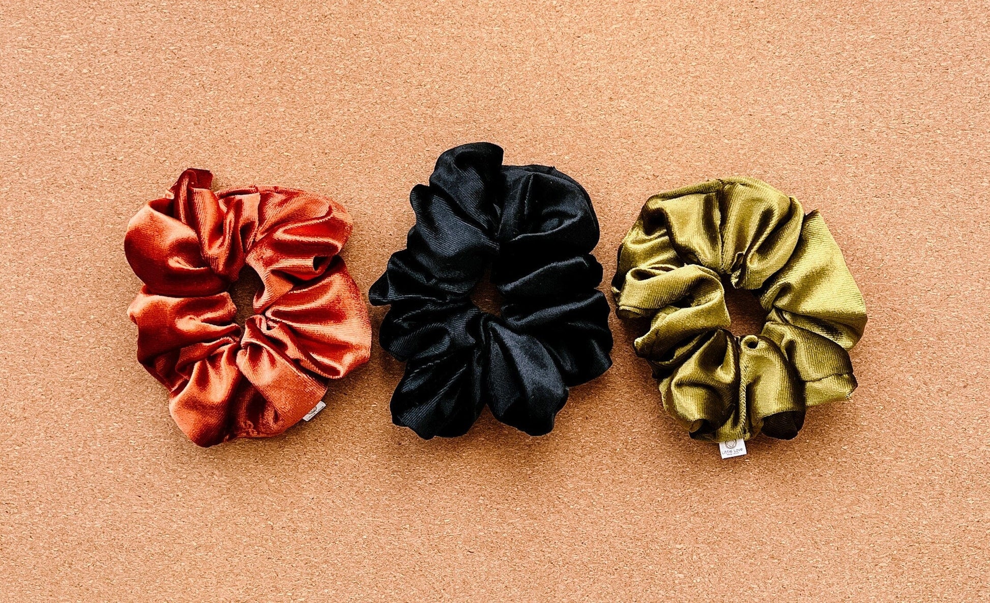 Velour Scrunchies | XL scrunchies | scrunchies | velour hair accessories | gifts for her