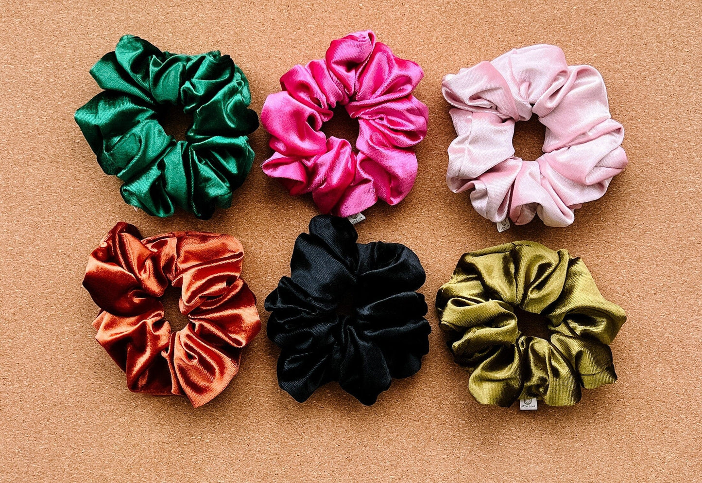 Velour Scrunchies