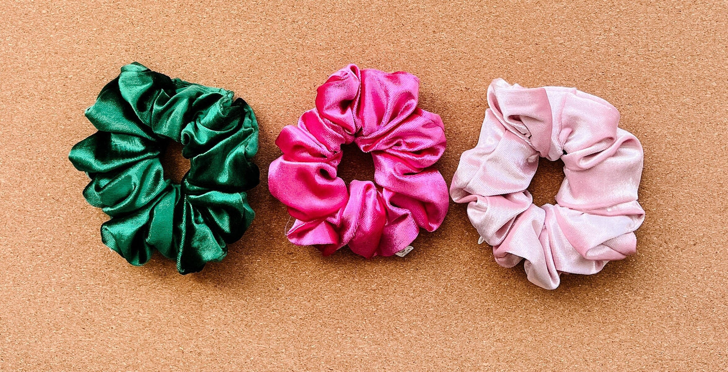 Velour Scrunchies