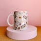 Pastel Santa Christmas Mug