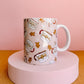 Pastel Santa Christmas Mug