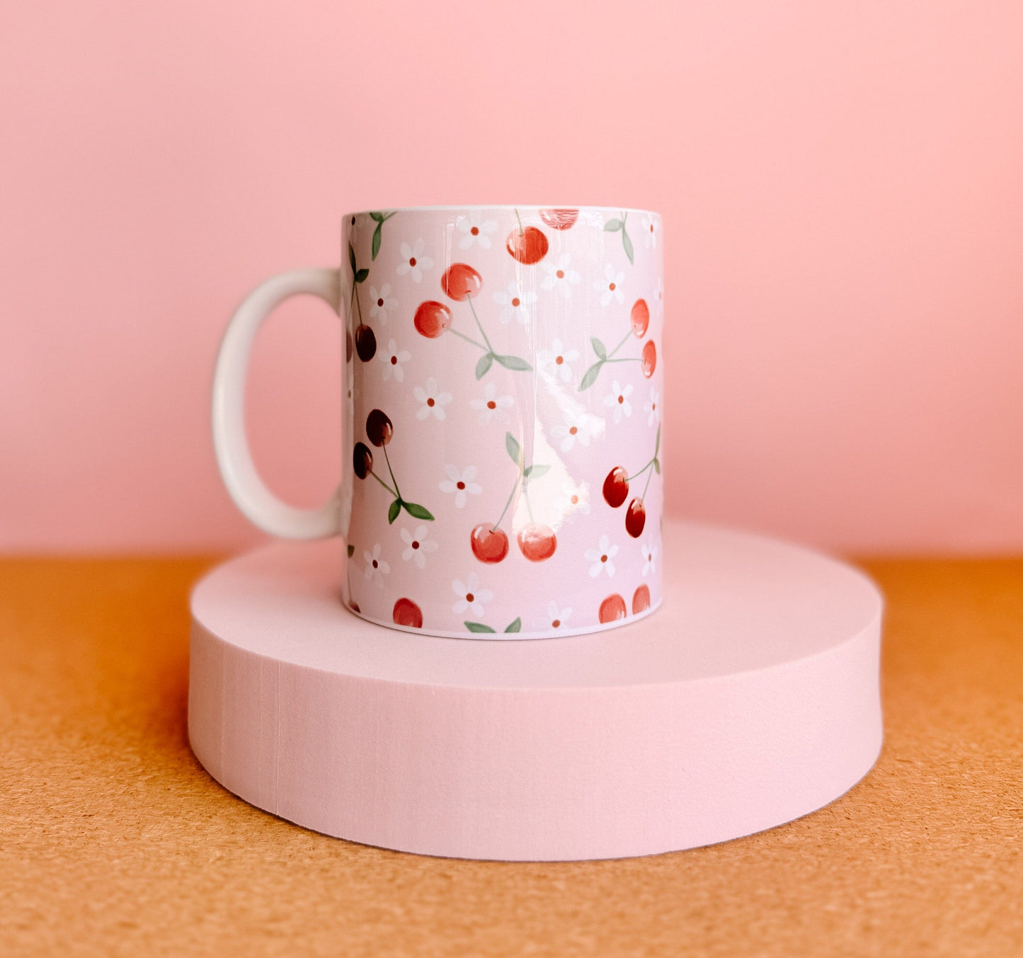 Adorable Cherry Mug