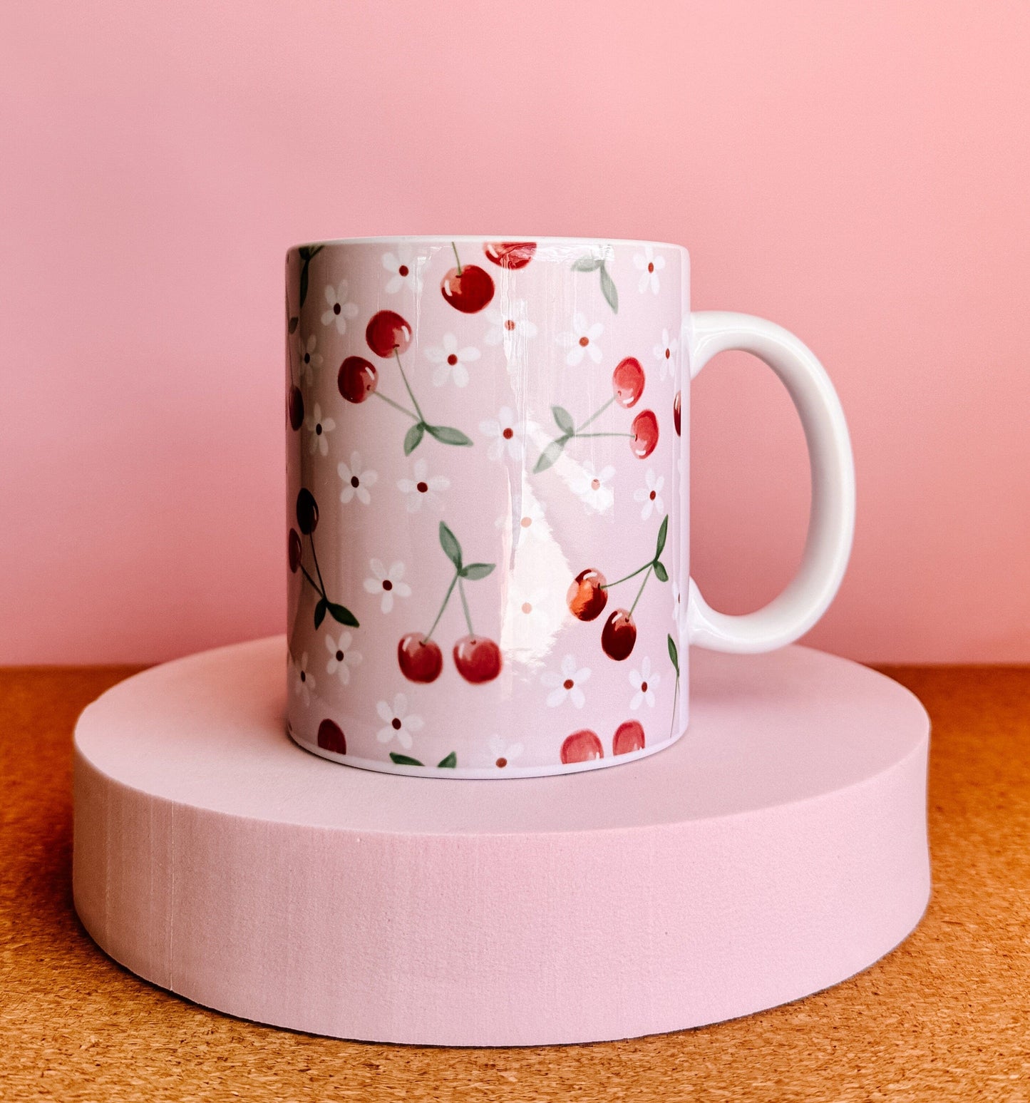 Adorable Cherry Mug