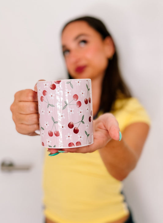 Adorable Cherry Mug