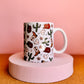 Cowboy Valentine Mug | handprinted mug | pretty mugs | ceramics | adorable ceramics