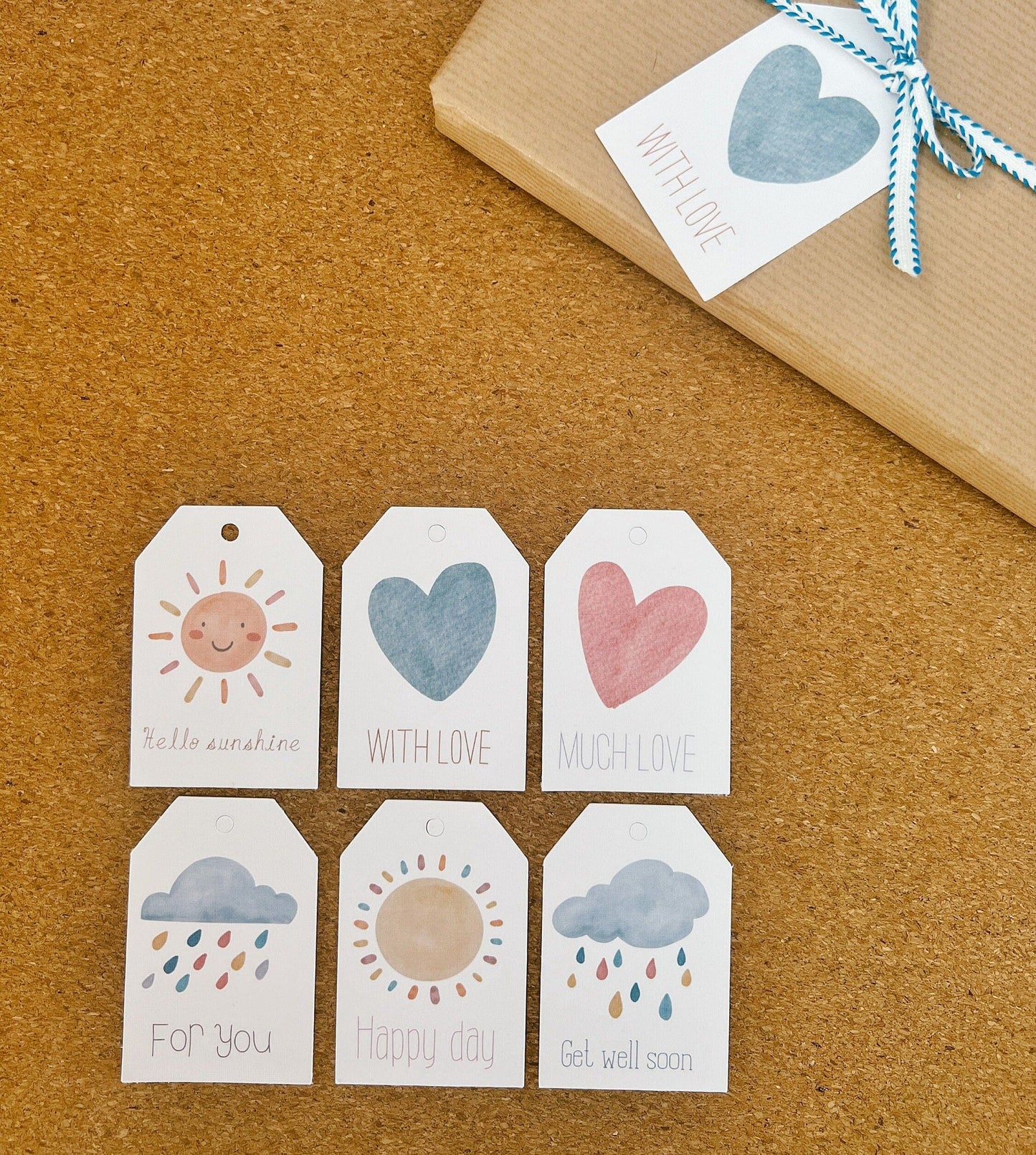 Seasons Gift Tags Set