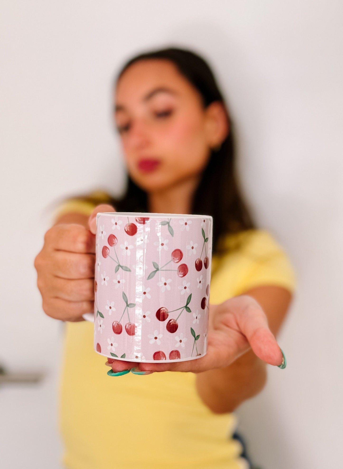 Adorable Cherry Mug