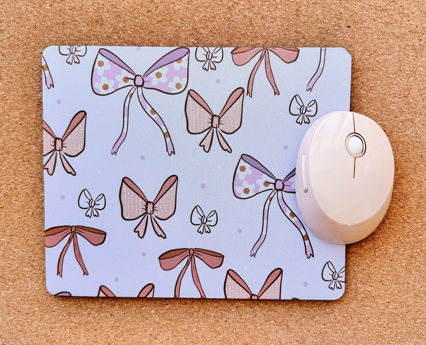 Pretty Bows Mouse Mat