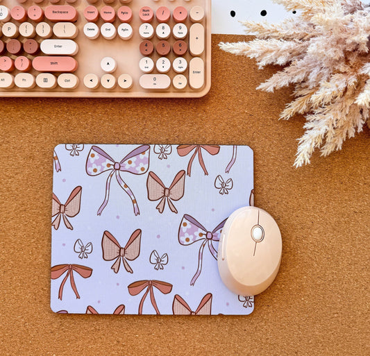 Pretty Bows Mouse Mat