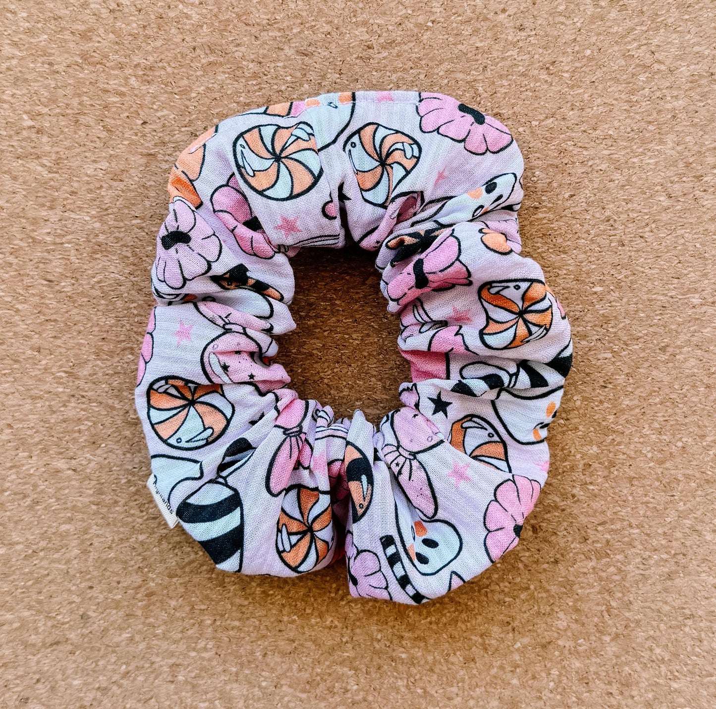 Halloween Candy Scrunchie