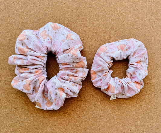 Halloween Apple Candy Scrunchie