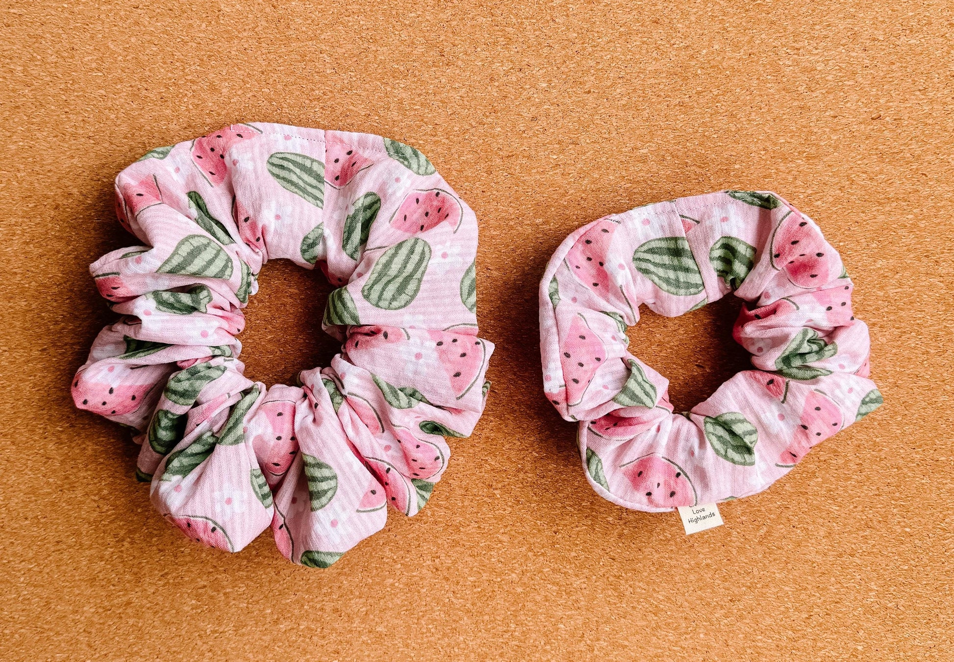 Summer Watermelon Scrunchie | XXL scrucnhies | fruity | hair accessories