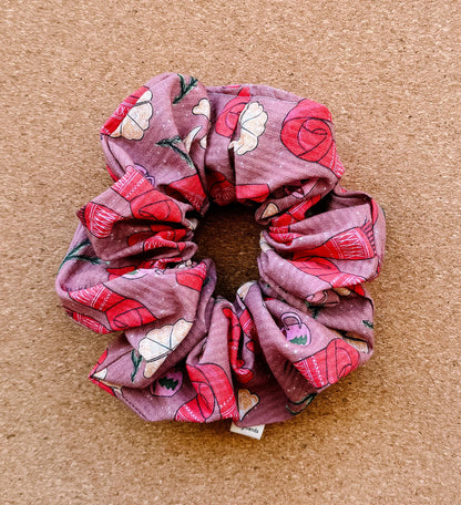 Cozy Christmas Market Scrunchie