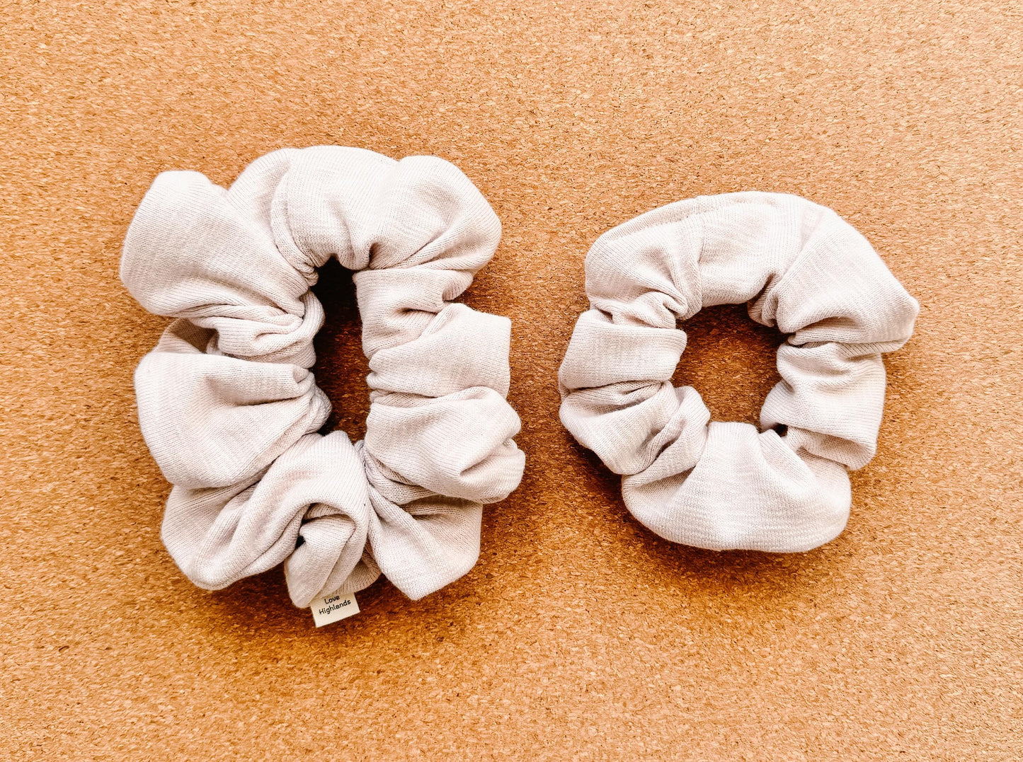 Cosy Cosy Scrunchie | soft scrunchies | XL scrunchies | natural scrunchie | gift's for her