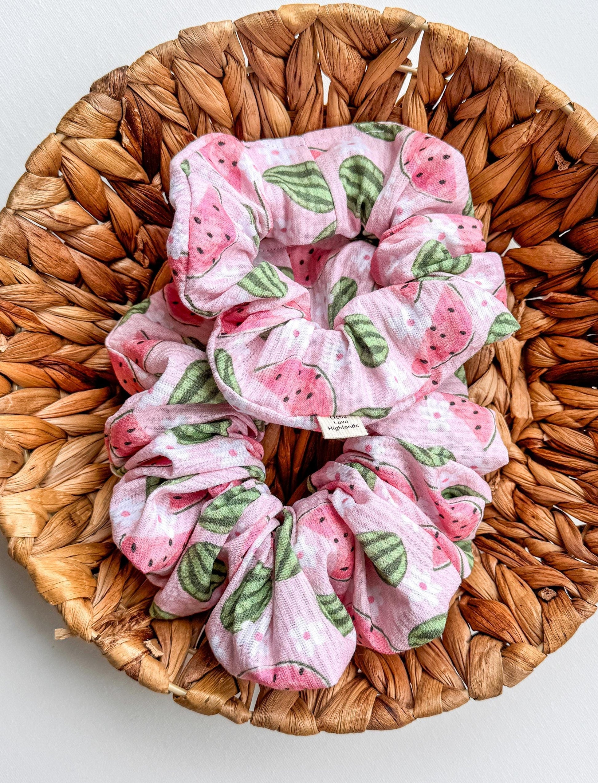 Summer Watermelon Scrunchie | XXL scrucnhies | fruity | hair accessories