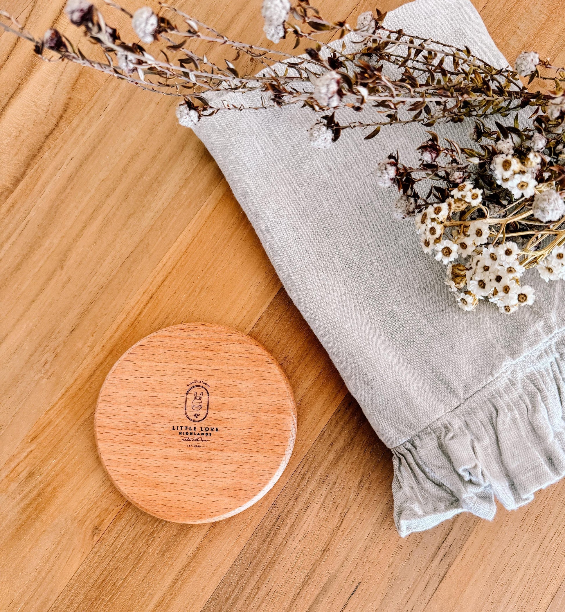 Wooden Coaster | Australian Wattle | eco friendly | coasters | Australiana