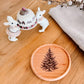 Wooden Coaster | Alpine Christmas tree | eco friendly | coasters | homewares