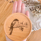 Wooden Coaster | Bull Finch Winter bird | eco friendly | coasters | gift ideas