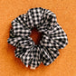 Black & White Gingham Scrunchie | gingham | mini me | gifts for her | XL scrunchie