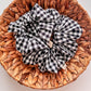 Black & White Gingham Scrunchie | gingham | mini me | gifts for her | XL scrunchie