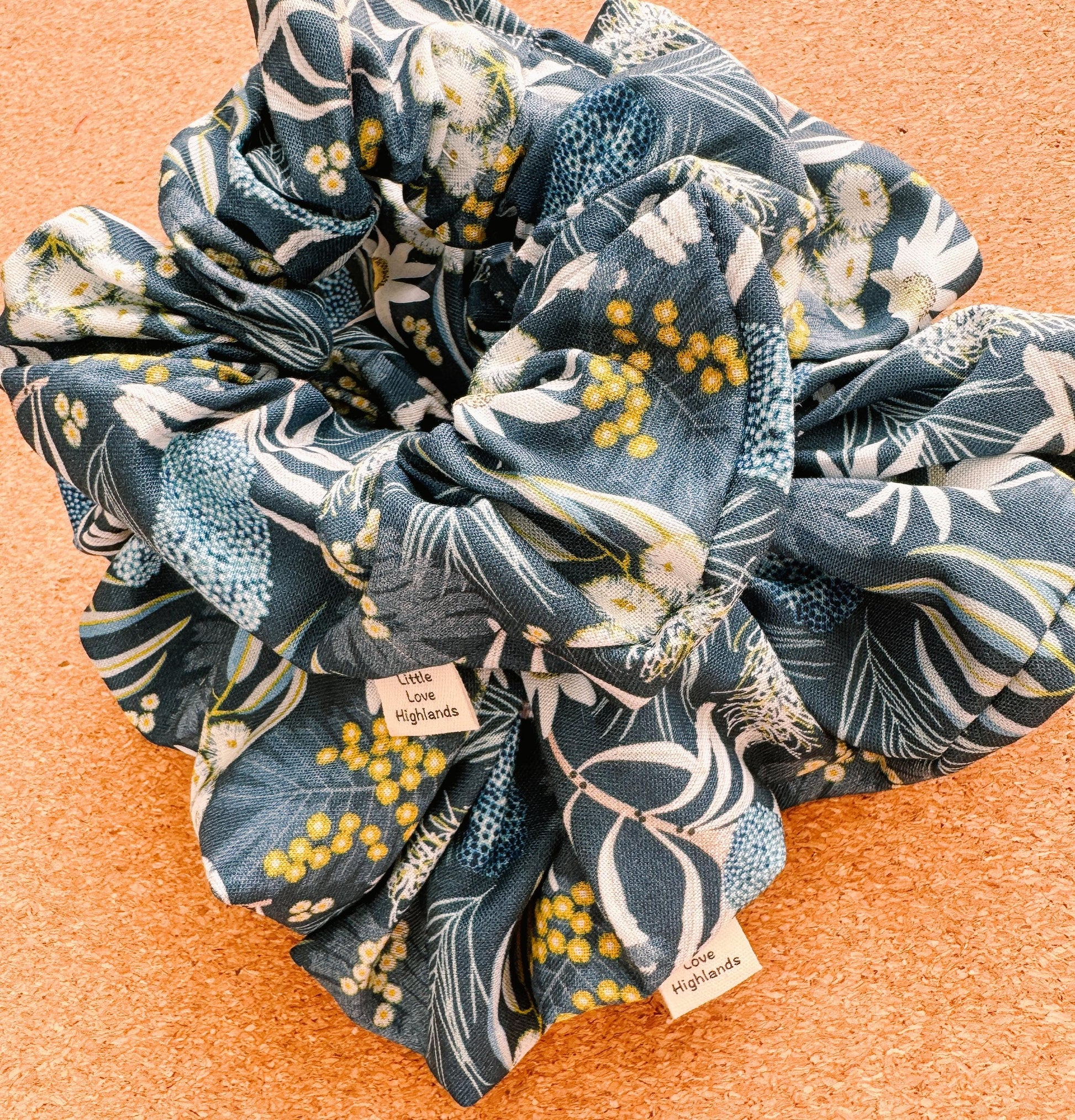 Australiana Flora Scrunchie | XL scrunchie | gifts for her | birthday gift idea